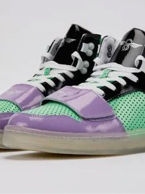 Creative Recreation High-Top Sneakers in Mint Green & Lavender